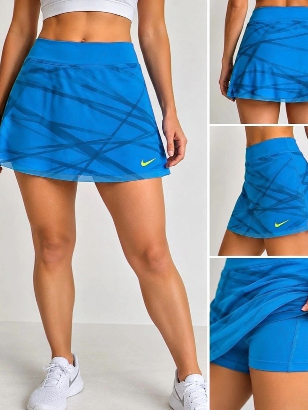 Nike Dri-FIT Mini Skirt Blue XL Like New